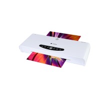 Ламинатор ГЕЛЕОС ЛМ A4-4В, А4, 2х250 (пленка 60-250 мкм), 300 мм/мин, 4 вала, реверс, пластиковый корпус, мах толщина 0.6 мм