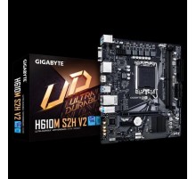 Материнская плата/ MB GIGABYTE INTEL H610 s1700, 2xDDR5(64GB), D-SUB/HDMI 2.1/2xDP, 1xPCIe 4.0x16, 1xPCIe 3.0, 1xLAN, 4xSATA 6Gb/s, 1xM.2, 2xUSB 3.2, 4xUSB 2.0, 1xPS/2, mATX