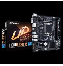 Материнская плата/ MB GIGABYTE INTEL H610 s1700, 2xDDR5(64GB), D-SUB/HDMI 2.1/2xDP, 1xPCIe 4.0x16, 1xPCIe 3.0, 1xLAN, 4xSATA 6Gb/s, 1xM.2, 2xUSB 3.2, 4xUSB 2.0, 1xPS/2, mATX