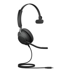 Гарнитура проводная/ Jabra Evolve2 40, USB-C, UC Stereo