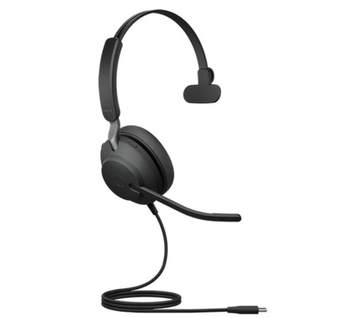 Гарнитура проводная/ Jabra Evolve2 40, USB-C, UC Stereo