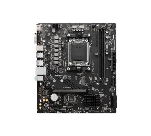 Материнская плата MSI PRO A620M-B,A620,AM5,2DDR5,1PCI-Ex16,1PCI-Ex1,1M.2,4SATA3,6USB3.2 Gen1,6USB2.0,HD