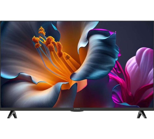 Телевизор ЖК с функцией СмартТВ IRBIS 43, VK 003, 43", 3840x2160,16:9, Frameless, Tuner (DVB-T2/DVB-S2/DVB-C), Android 11.0 + VK, 1,5GB/8GB, Wi-Fi, Input (AV RCA, USBx2, HDMIx3, YPbPr mini, CI+),Output (3,5mm, Coax), Black