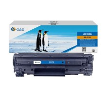 Тонер-картридж G&G toner-cartridge for HP LaserJet Pro P1560/P1566/P1606dn/M1536dnf MFP;Canon imageCLASS MF4410/MF4412/MF4420n/D520/D530/D550/MF4450/MF4452/MF4550d/MF4570dn/MF4570dw/MF4770 2100  стр. гарантия 36 мес