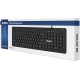 Клавиатура SVEN KB-E5700H чёрная(104кл, USB-Hub*2, Slim, 12Fn,  островной тип кл.)