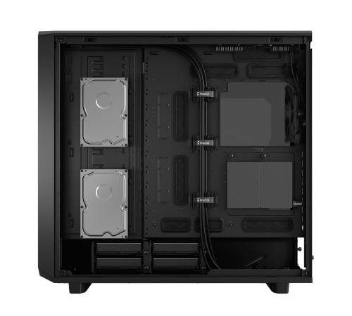 Корпус ПК без блока питания/ Case Fractal Design Meshify 2 XL Light TG, Full-Tower, 3x140mm, 2xUSB-A 3.2 + 1xUSB 3.2 Type-C E-ATX, EE-ATX, SSI-CEB, SSI-EEB, ATX, mATX, mITX Black