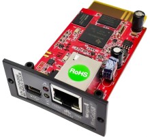 Аксессуар к источникам бесперебойного питания Systeme Electric Карта SNMP-адаптера для однофазных ИБП