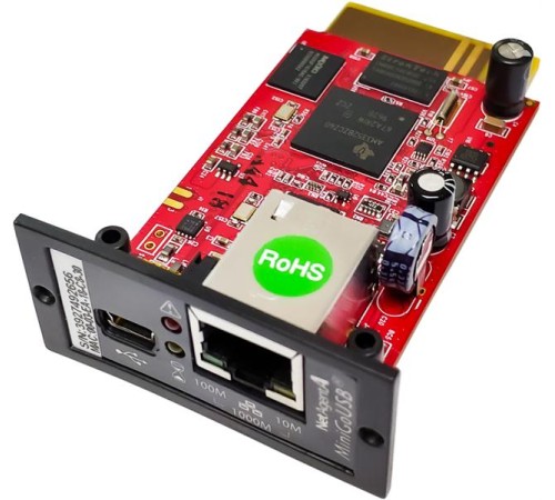 Аксессуар к источникам бесперебойного питания Systeme Electric Карта SNMP-адаптера для однофазных ИБП