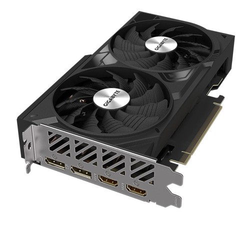 Видеокарта/ VGA GIGABYTE NVIDIA GeForce RTX 4060 TI WINDFORCE OC 8G 8GB, GDDR6/128-bit, PCIe 4.0, 2xHDMI 2.1, 2xDP, 2-slot Видеокарта/ VGA GIGABYTE NVIDIA GeForce RTX 4060 TI WINDFORCE OC 8G 8GB, GDDR6/128-bit, PCIe 4.0, 2xHDMI 2.1, 2xDP, 2-slot