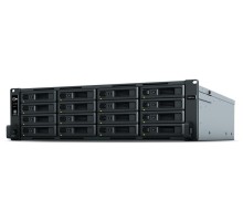 Система хранения данных Synology 3U/16bay 8C 2,1GhzCPU/16Gb(64)/RAID0,1,10,5,6/upto 40HDD (2xRX1217(RP))/2xUSB/4xGbE+2x10GE/2xPCIe/iSCSI/2xIPcam(upto90)/2xRPS/no rail/1YW repl RS4017xs+
