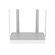 Маршрутизатор/ Keenetic Ultra Мультигигабитный интернет-центр с Mesh Wi-Fi 6 AX3200, двухъядерным ARM-процессором, Smart-коммутатором с 5 портами Gigabit Ethernet и 1 портом 2.5 Gigabit Ethernet, портами USB 3.0 и 2.0