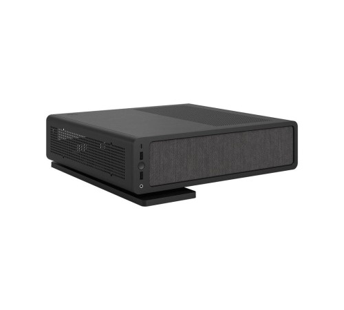 Корпус без блока питания/ Case Fractal Design Ridge, 2x140mm, 2xUSB-A 3.2 + 1xUSB 3.2 Type-C, SFX PSU Support, mITX Black