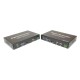 Комплект/ OSNOVO Комплект для передачи VGA, USB, RS232 и аудио по кабелю витой пары до 120м. Максимальное разрешение сигнала до 1920x1080(60Гц). Порты USB предназначены только для подключения клавиатуры и мыши