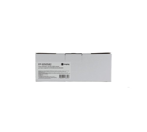 Тонер-картридж F+ imaging, черный, 8 000 страниц, для Epson моделей AL-M2300D/dn/dtn/M2400D (аналог C13S050582), FP-S050582 (Вскрытая упаковка)