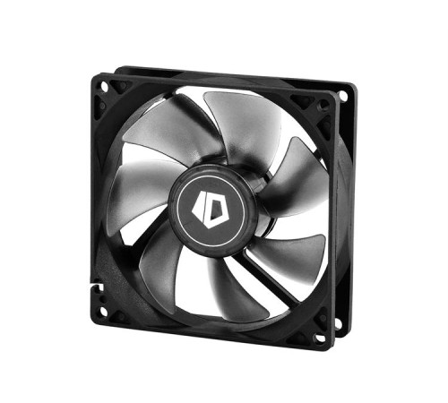 Вентилятор для корпуса ID-COOLING NO-9225-SD 92x92x25мм (156шт./кор, 3pin, черный, 1500об/мин)  BOX