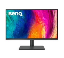Мониторы/ Benq PD2705U 27'', 3840x2160, IPS,  60Hz, 1200:1, 350cd, 5ms, HDMI, DP; 3*USB 3.0, USB C*65W, Thunderbolt 3, Speakers, Height adj 110, Pivot, 100% sRGB, Flicker-free;Low Blue Light, Calibration Report, 3Y, Grey