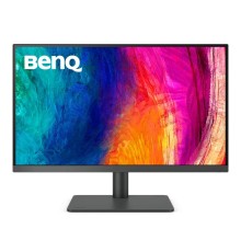 Мониторы/ Benq PD2705U 27'', 3840x2160, IPS,  60Hz, 1200:1, 350cd, 5ms, HDMI, DP; 3*USB 3.0, USB C*65W, Thunderbolt 3, Speakers, Height adj 110, Pivot, 100% sRGB, Flicker-free;Low Blue Light, Calibration Report, 3Y, Grey