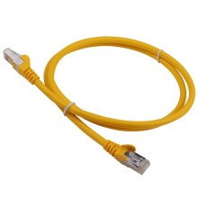 Патч-корд Патч-корд LANMASTER LSZH FTP кат.6A, 0.5 м, желтый