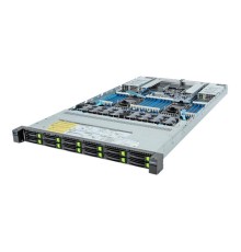 Шасси серверное Gigabyte Server Platform R183-S96 / 1U / 2xIntel (Gen 4/5) / 2xHS / 32xDIMM / 12xSFF NVME/SAS/SATA / 2x1GbE / 2xOCP 3.0 / 2xFHHL / 2x1600W / Rails
