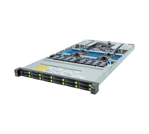 Шасси серверное Gigabyte Server Platform R183-S96 / 1U / 2xIntel (Gen 4/5) / 2xHS / 32xDIMM / 12xSFF NVME/SAS/SATA / 2x1GbE / 2xOCP 3.0 / 2xFHHL / 2x1600W / Rails Шасси серверное Gigabyte Server Platform R183-S96 / 1U / 2xIntel (Gen 4/5) / 2xHS / 32xDIMM / 12xSFF NVME/SAS/SATA / 2x1GbE / 2xOCP 3.0 / 2xFHHL / 2x1600W / Rails