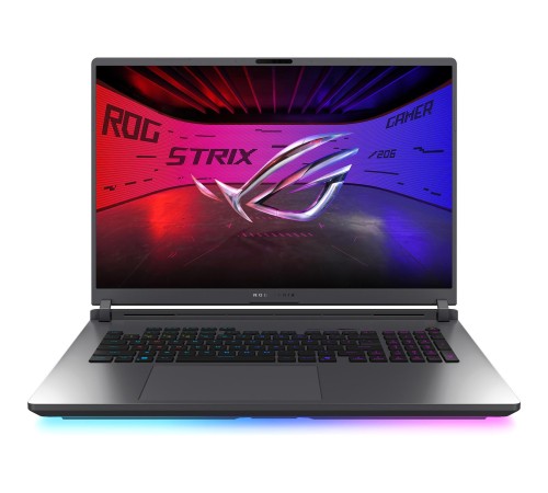 Ноутбук/ ASUS ROG Strix G18 G815LR-S9126W 18"(2560x1600 IPS (матовый, 240Hz))/Intel Core Ultra 9 275HX(2.7Ghz)/32768Mb/1024PCISSDGb/noDVD/Ext:NVIDIA GeForce RTX 5070 Ti(12288Mb)/Cam/BT/WiFi/90WHr/war 1y/3.2kg/Eclipse Gray/Win11Home