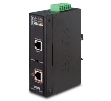 IPOE-171-60W индустриальный PoE инжектор/ IP30, Industrial Single-Port 10/100/1000Mbps 802.3bt PoE++ Injector (60 Watts, Legacy mode support, PoE Usage LED, -40 to 75 C)