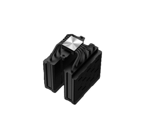 Кулер для процессора DEEPCOOL AG620 DIGITAL BK ARGB LGA1700/1200/115X/AM5/AM4 (8шт/кор, TDP 260W, PWM, DUAL Fan 120mm, 6 тепл. трубок, черный) RET