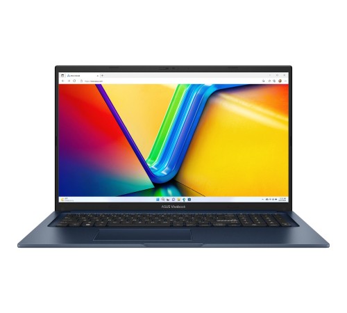Ноутбук/ ASUS X1704VA-AU778 17.3"(1920x1080 (матовый) IPS)/Intel Core i3 1315U(1.2Ghz)/16384Mb/512PCISSDGb/noDVD/Int:Intel UHD Graphics/Cam/BT/WiFi/50WHr/war 1y/2.1kg/Quiet Blue/DOS Ноутбук/ ASUS X1704VA-AU778 17.3"(1920x1080 (матовый) IPS)/Intel Core i3 1315U(1.2Ghz)/16384Mb/512PCISSDGb/noDVD/Int:Intel UHD Graphics/Cam/BT/WiFi/50WHr/war 1y/2.1kg/Quiet Blue/DOS