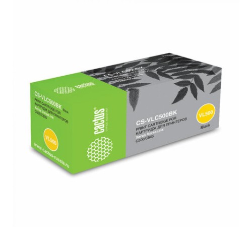-/ Картридж лазерный Cactus CS-VLC500BK 106R03880 черный (5000стр.) для Xerox VersaLink C500/C505