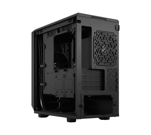 Корпус ПК без блока питания/ Case Fractal Design Meshify 2 Mini TG Dark Tint, Mini-Tower, 1x120mm + 1x140mm, 2xUSB-A 3.2 + 1xUSB 3.2 Type-C mATX, mITX, mDTX Black