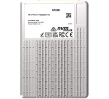 твердотельный накопитель PHISON SSD X100E 6400GB NVMe U.3 (15mm) PCIe NVMe Gen4 1x4 R7400/W6900MB/s 3D TLC 1750K/500K IOPS 3DWPD single port  SSD Enterprise Solid State Drive, 1 year, OEM
