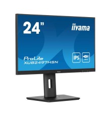 Монитор LCD 23.8'' 16:9 1920х1080(FHD) IPS, 100 Hz, 250 cd/m2, 1300:1, 80M:1, 1ms, HDMI, DP, USB-C, USB-Hub, Height adj, Pivot, Tilt, Swivel, Speakers, Black