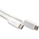 Кабель/ Кабель USB 3.1 Type Cm -- Cm IC 5А 10Gbs длина 1M, Telecom <TC420S> серебряный