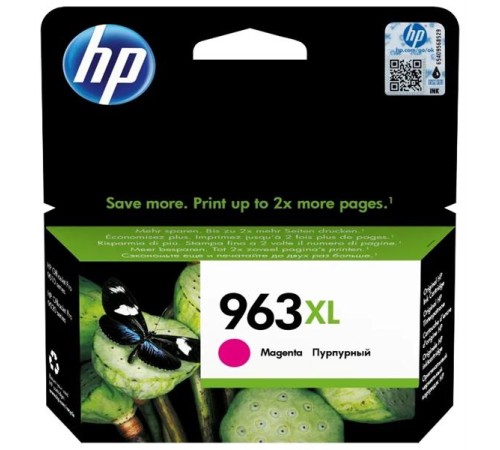 Картридж Cartridge HP 963XL для OfficeJet 9010/9020, пурпурный (1 600 стр.)