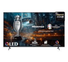 Телевизор ЖК 75'' Hisense/ 75", QLED, Ultra HD, 120 Hz /144 Hz(VRR), Smart TV (ОС VIDAA U7), Wi-Fi, DVB-T2/T/C/S2/S, FreeSync Premium, 2.1Ch 2х10W+20W, CI+(1.4), 4хHDMI, 2хUSB, Alexa Built-in, VIDAA Voice, Dark Grey 2024