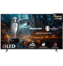 Телевизор ЖК 75'' Hisense/ 75", QLED, Ultra HD, 120 Hz /144 Hz(VRR), Smart TV (ОС VIDAA U7), Wi-Fi, DVB-T2/T/C/S2/S, FreeSync Premium, 2.1Ch 2х10W+20W, CI+(1.4), 4хHDMI, 2хUSB, Alexa Built-in, VIDAA Voice, Dark Grey 2024