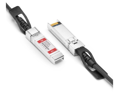 Твинаксиальный медный кабель/ 1m (3ft) Generic Compatible 10G SFP+ Passive Direct Attach Copper Twinax Cable #74617 Твинаксиальный медный кабель/ 1m (3ft) Generic Compatible 10G SFP+ Passive Direct Attach Copper Twinax Cable #74617