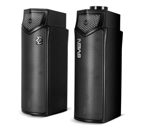 Саундбар мини SVEN SB-G1450, черный (10 Вт, питание USB, Bluetooth, подсветка)