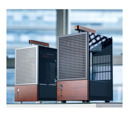 Корпус без блока питания/ Case JONSBO T6, Mini-Tower, 1x140mm, 1xUSB-A 3.0 + 1xUSB-C 3.2, mITX, wood panel + wooden handle Black Корпус без блока питания/ Case JONSBO T6, Mini-Tower, 1x140mm, 1xUSB-A 3.0 + 1xUSB-C 3.2, mITX, wood panel + wooden handle Black