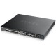 Коммутатор Мультигигабитный L3 Core коммутатор Zyxel NebulaFlex Pro XS3800-28, rack 19", 4xRJ-45: 1/2,5/5/10G, 8xCombo (SFP: 1/10G, RJ-45: 1/2,5/5/10G), 16xSFP+, стекируемый (до 4), 2 блока питания в комплекте