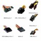 блок питания Powerman Power Supply 300W PM-300TFX 80+ Bronze with power cord 1.5m (8cm fan)