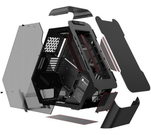 Корпус без блока питания/ Case JONSBO TR03-G, Full-Tower, TG, 2x120mm, 2xUSB-A 3.0 + 1xUSB-C 3.2, ATX, mATX, mITX Glass pannel Black Корпус без блока питания/ Case JONSBO TR03-G, Full-Tower, TG, 2x120mm, 2xUSB-A 3.0 + 1xUSB-C 3.2, ATX, mATX, mITX Glass pannel Black