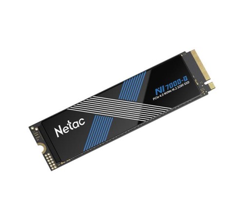 SSD накопитель Netac SSD NV7000-Q 4TB PCIe 4 x4 M.2 2280 NVMe 3D NAND, R/W up to 7100/6200MB/s, TBW2560TB with heat spreader, 5y wty SSD накопитель Netac SSD NV7000-Q 4TB PCIe 4 x4 M.2 2280 NVMe 3D NAND, R/W up to 7100/6200MB/s, TBW2560TB with heat spreader, 5y wty