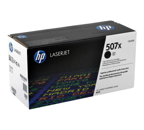 Тонер-картридж/ HP 507X Black LaserJet Toner Cartridge Тонер-картридж/ HP 507X Black LaserJet Toner Cartridge