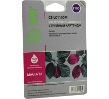 -/ Картридж струйный Cactus CS-LC1100M пурпурный (16мл) для Brother DCP-385c/6690cw/MFC-990/5890/5895/6