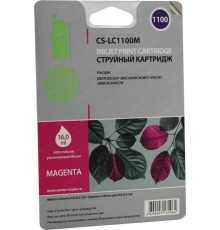 -/ Картридж струйный Cactus CS-LC1100M пурпурный (16мл) для Brother DCP-385c/6690cw/MFC-990/5890/5895/6