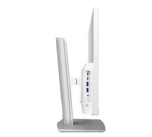 Моноблок MSI Modern AM242P 1M AiO 23,8" FHD (1920x1080)IPS AG Non-touch, Core i3-100U (1.2GHz), 8Gb DDR5(1*8GB), 512GB SSD M.2, Intel UHD, WiFi, BT, camera, WirelessKB&mouse Eng/Rus, No OS,1y,White