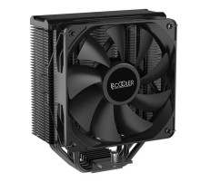 Кулер для процессора PCCooler Paladin EX400 S115X/1200/1700/AM4 (24 шт/кор, TDP 180W, 120mm PWM FAN, 4 тепловые трубки 6мм, 800-1800RPM, 28,6dBa)