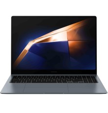 Ноутбук/ Samsung Galaxy Book4 Pro 16"(2880x1800 AMOLED)/Touch/Intel Core Ultra 5 125H(1.2Ghz)/16384Mb/512PCISSDGb/noDVD/Int:Intel Arc graphics/Cam/BT/WiFi/76WHr/war 1y/1.56kg/Moonstone Gray/Win11Home + Eng kbd 3 pin