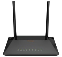 маршрутизатор/ DSL-224 VDSL2/ADSL2+ N300 Wi-Fi Router, 4x100Base-TX LAN, 2x5dBi external antennas, Annex A, DSL port , Ethernet WAN support